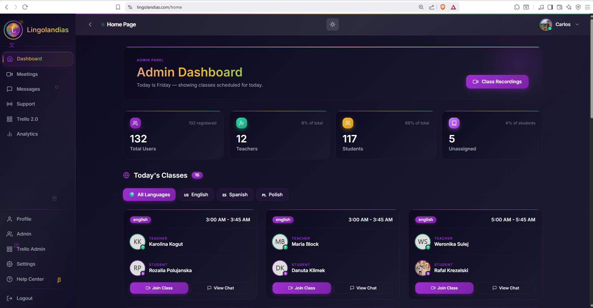 Lingolandias Academy